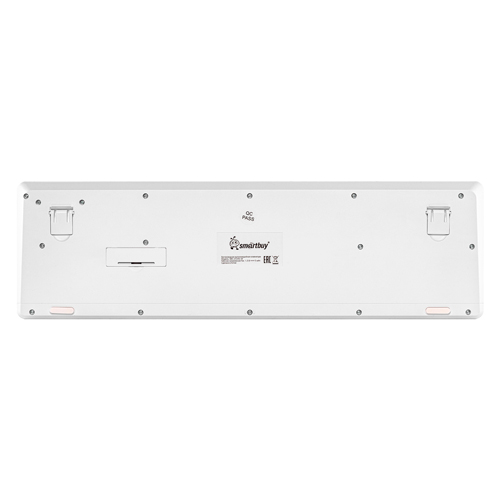 Клавиатура беспроводная мультимедийная Smartbuy ONE 252 белая (SBK-252AG-W)/20