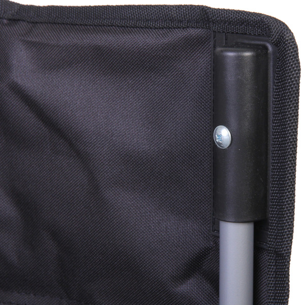 Кресло складное 2 в 1 до 100 кг DC-8077, 83*55/110*85 см, цвет: чёрный, Турист Мастер