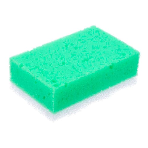 Мочалка из поролона c массажным слоем, прямоугольная, 14х9х5 см, soft/hard, для бани и сауны "Банные штучки"