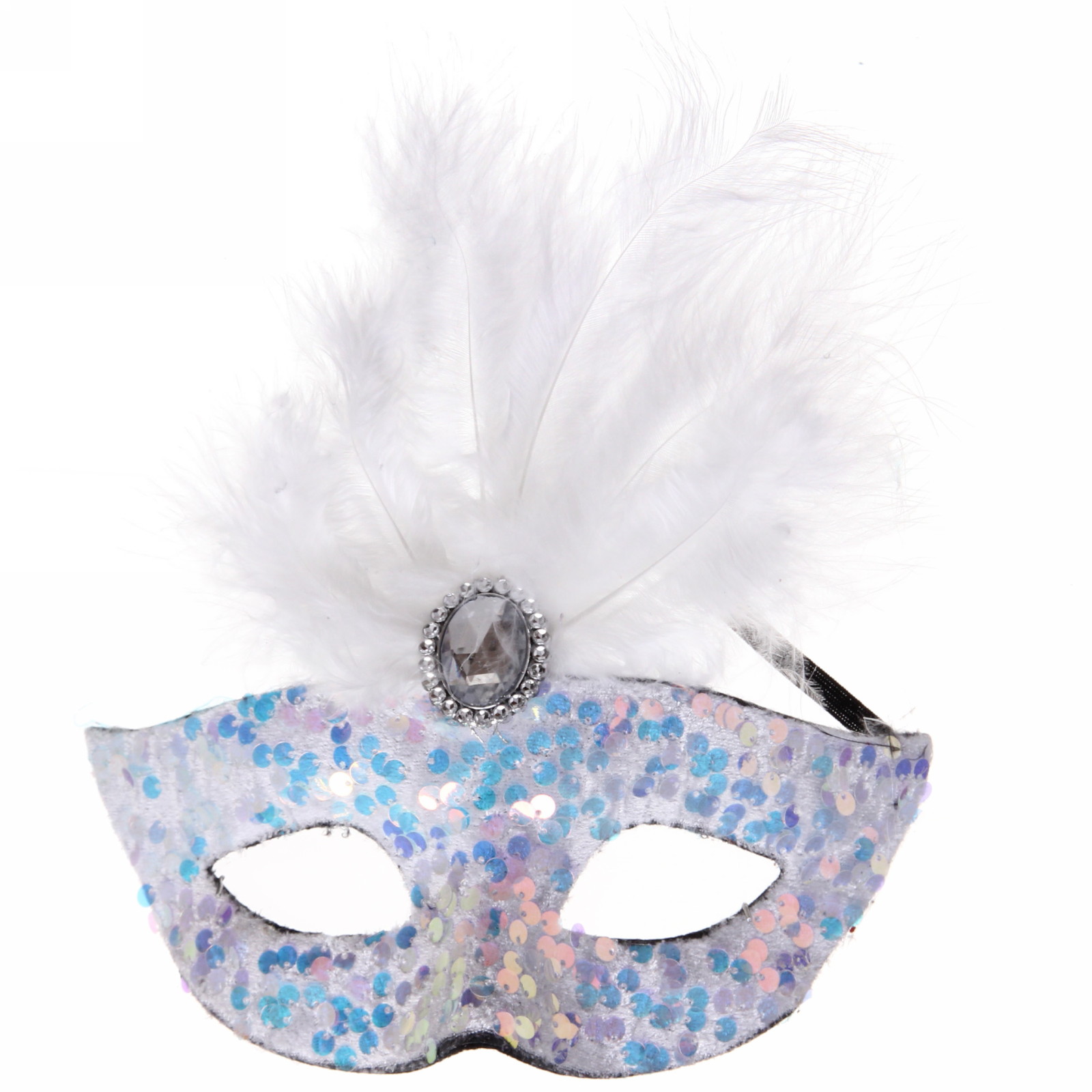 Маска карнавальная "Вальс", микс (синий, черный)