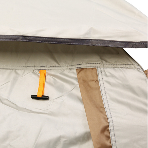 Палатка туристическая Печора-3 зонтичного типа, 240*240*155 см бежевая