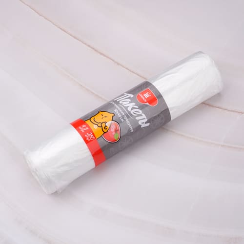 Пакеты для продуктов Уфа Пак 30х40 250шт/уп ЭТИКЕТКА 10,5мкм (1/9)