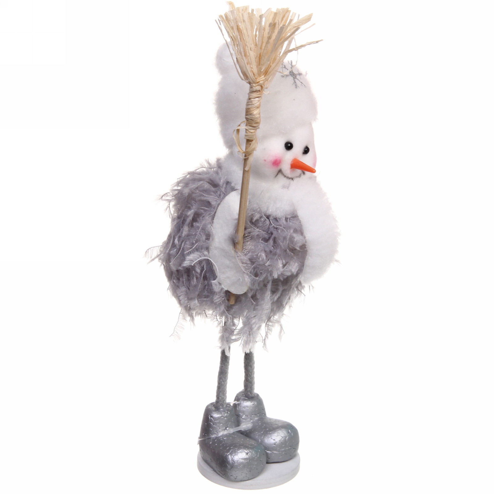 Фигурка новогодняя "Новогоднее волшебство" 20 см, серебро