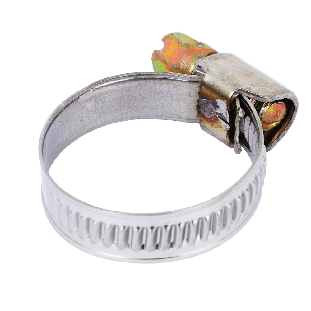 NG Хомуты металлические стандартное болтовое крепление 16-27 мм, ширина 9 мм, 100 шт.