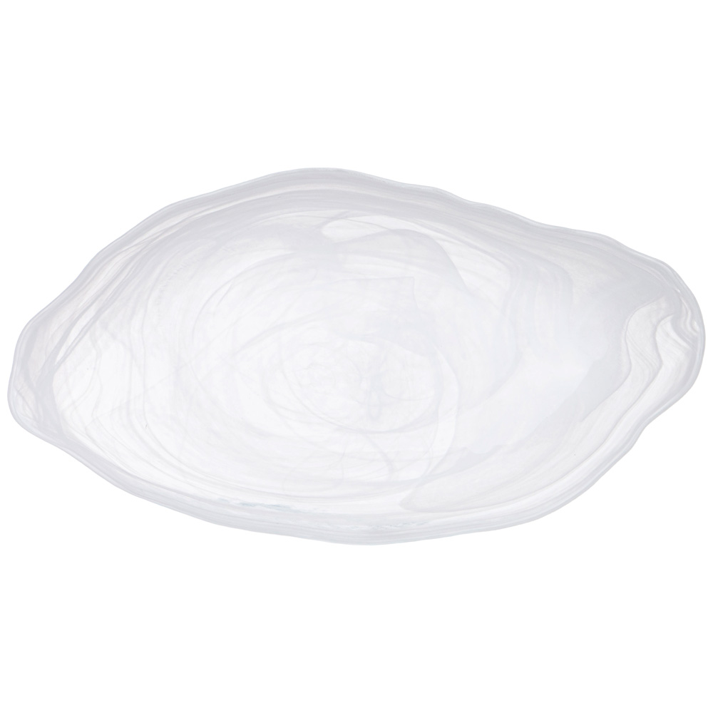 БЛЮДО ОВАЛЬНОЕ "MURANO" WHITE, 28*15,5СМ МАЛ.УП.=4ШТ.