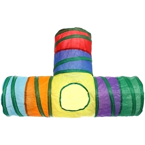 Игровой туннель для животных "МурМяу", цвет как на фото, 80*50*25см