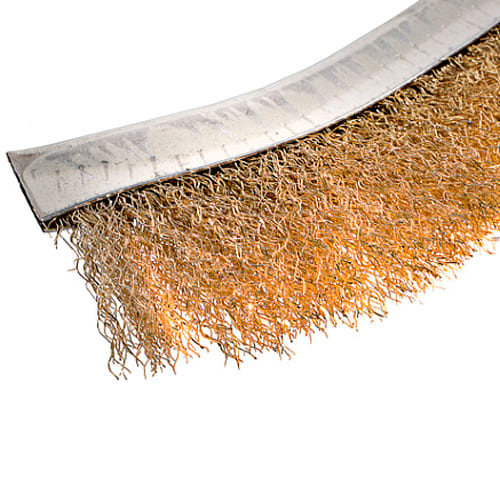 Корщетка ручная 240мм, латун щетина, пластиковая рукоятка, STURM 5230101