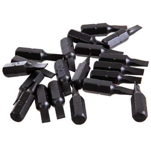 Биты SL4х25 мм с магнитным наконечником сталь S2 STURM 1270301