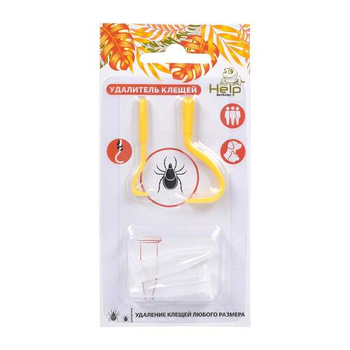 Удалитель клещей HELP  2 шт, пластик