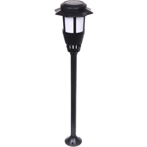 Фонарь садовый "Пронто" 12,5*12,5 см (h=45 см) на солнечной батарее (универсальный), Эффект горящего пламени