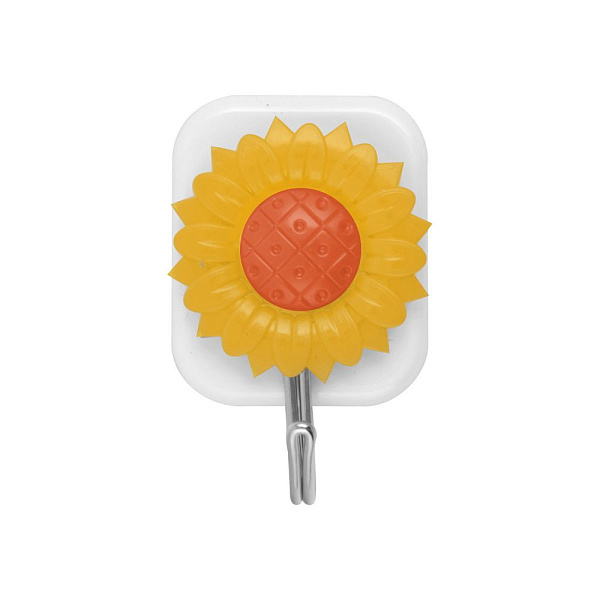 Набор из 2-х крючков "Подсолнухи" 4 диз mix