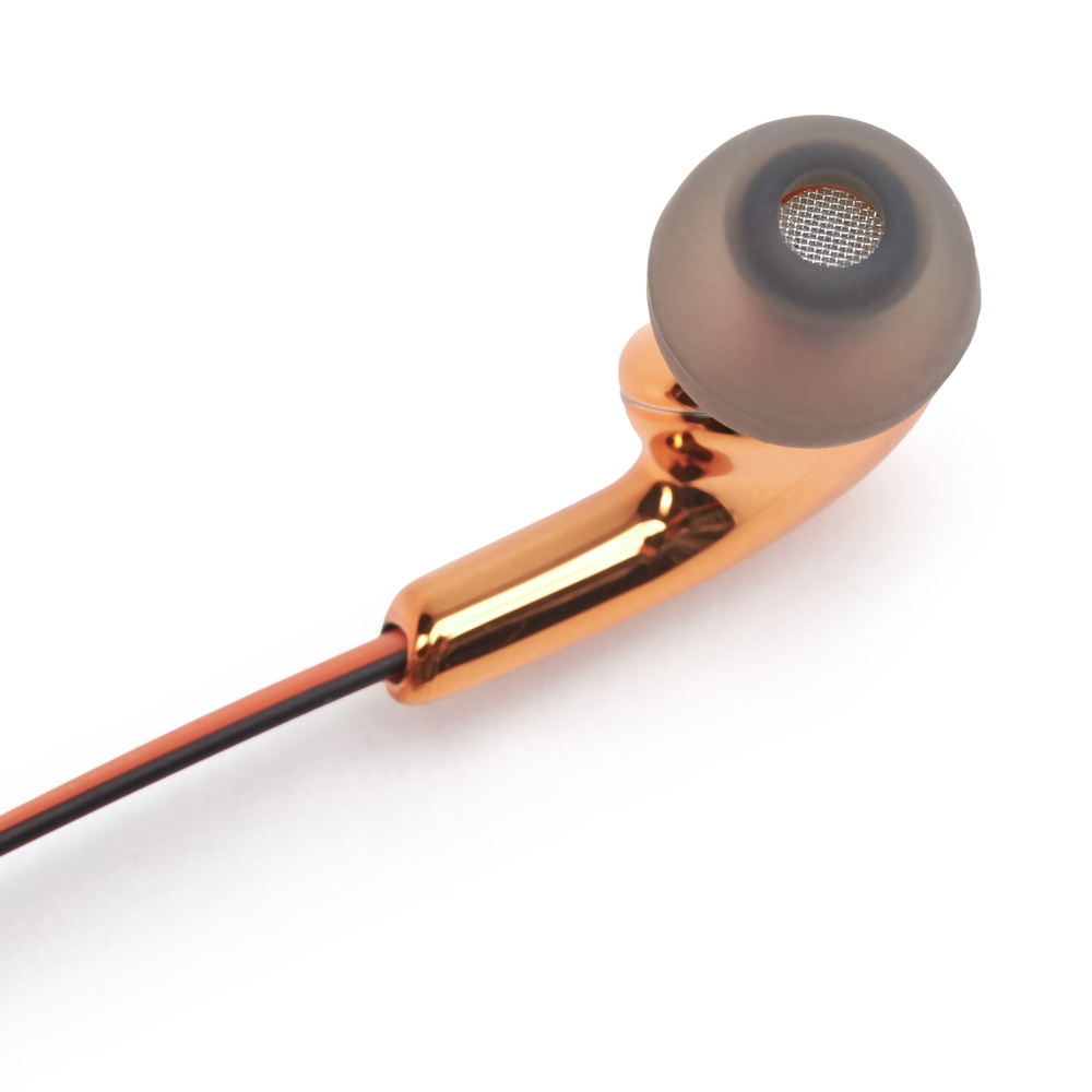 BY Наушники проводные внутриканальные Хамелеон, гарнитура, золотистый