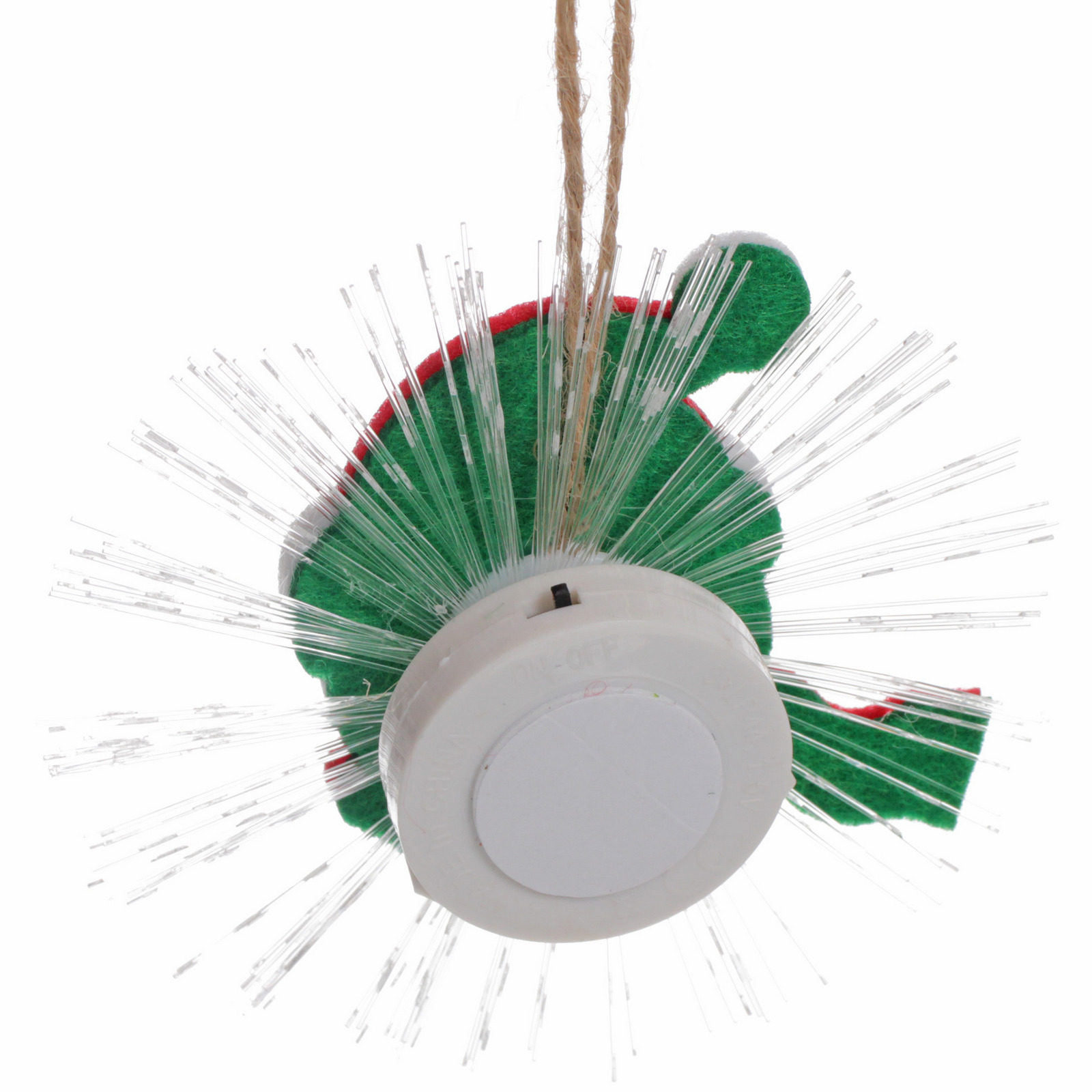 Сувенир с подсветкой "Снеговик в колпачке" 10 см