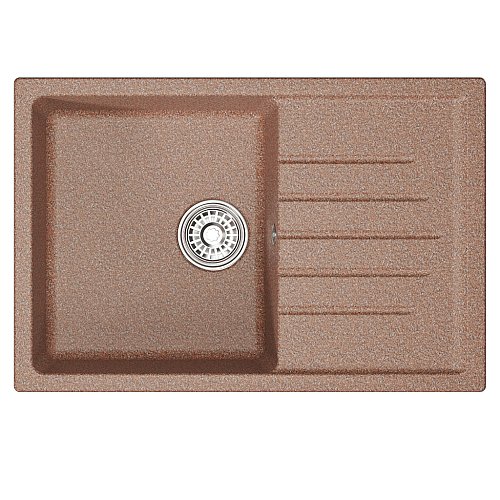 Мойка ML-GM19 с крылом, терракотовая, 307, 750*500*200мм NEW