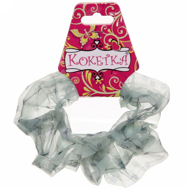 Резинка для волос 1шт "Tenderness - Звездопад", микс 5 цветов, d-12 см