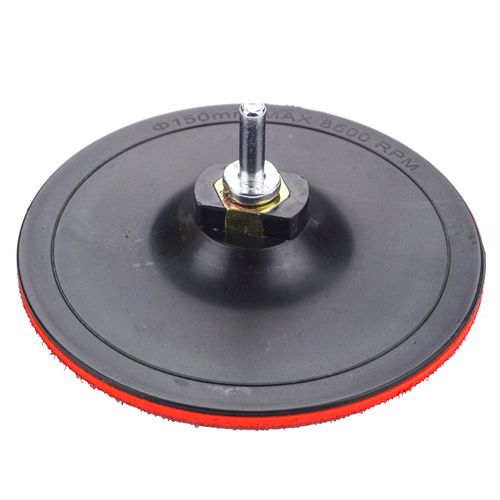 Насадка для дрели и УШМ с липучкой Барракуда, С ПЕРЕХОДНИКОМ, 150мм, 1/100