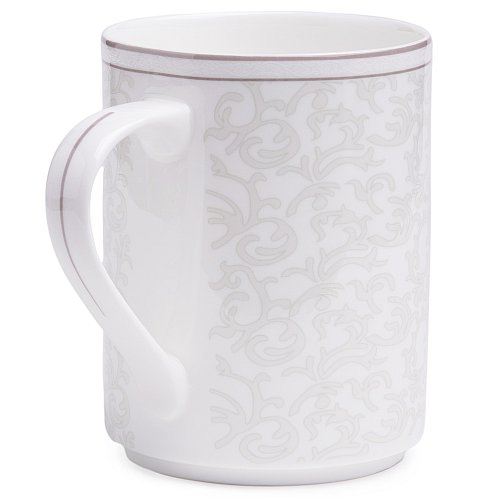 НАБОР КРУЖЕК LEFARD, GREY LACE, 4 ШТ. 400 МЛ