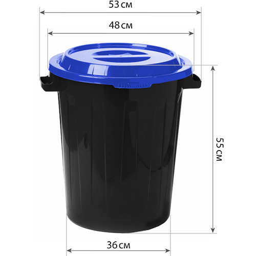 Бак 60 л IDEA М 2393, синий