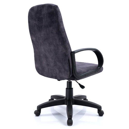 Кресло офисное, компьютерное TRON C1 велюр Standard, 63.5х48х48 см, темно-серый
