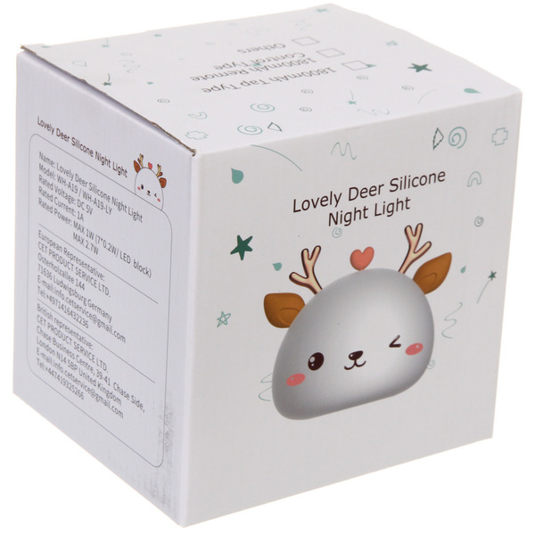 Ночник "Сute deer" 13,5*11,8*12,8 см USB 0.45w 5 v