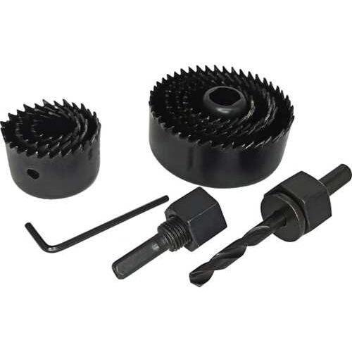 Набор кольцевых пил по дереву 19-67 мм, vertextools 0282-11