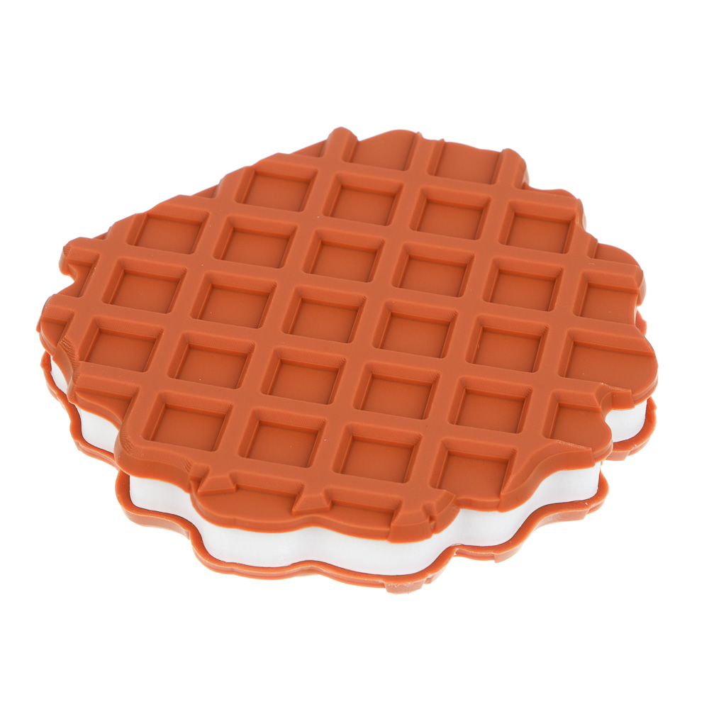 Записная книжка фигурная, 7,8-9x8,5-9см, 70 л., обложка из ПВХ, ароматизированная, 2 дизайна