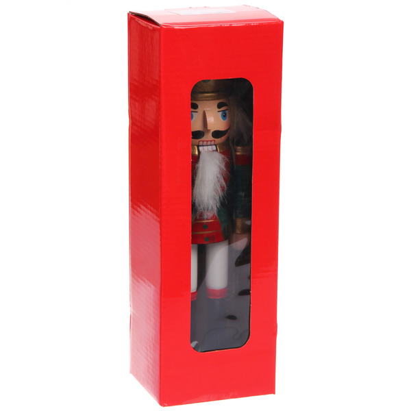 Фигурка новогодняя "Щелкунчик - в строю" 7,7*7,7*25 см