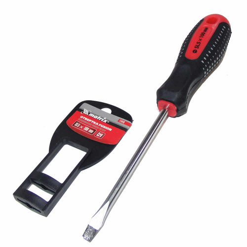 Отвертка 5*100 мм SL (-)  3-х компонентная рукоятка 