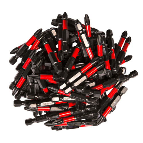 Бита торсионная 1/4", PH2x50 мм, сталь SVCM, 100 шт. OKINAWA  2468