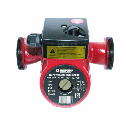 Насос циркул., отопл., Unipumр в к-те с гайками UPС 32-40 180, 1/8