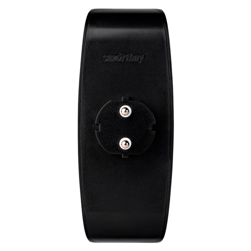 Разветвитель сетевой Тройник , 3 гнезда без заземления 10А 250B, черный (SBE-10-A04b-3)