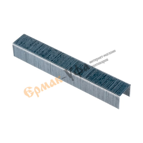 Скобы 10мм 1000шт, тип 53, закаленные, для меб. степлера STELGRIT, 10/200