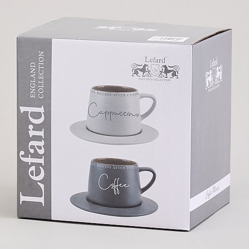 ЧАЙНЫЙ НАБОР LEFARD, COFFEEMANIA, НА 2 ПЕР. 4 ПР. 320 МЛ