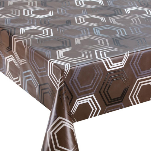 Клеенка ПВХ на нетканой основе Dekorelle Jakline 215, 1.4 x 20 м