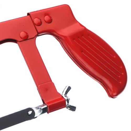 Ножовка по металлу 200-300мм 334 гр, металлическая ручка, 1/15/60