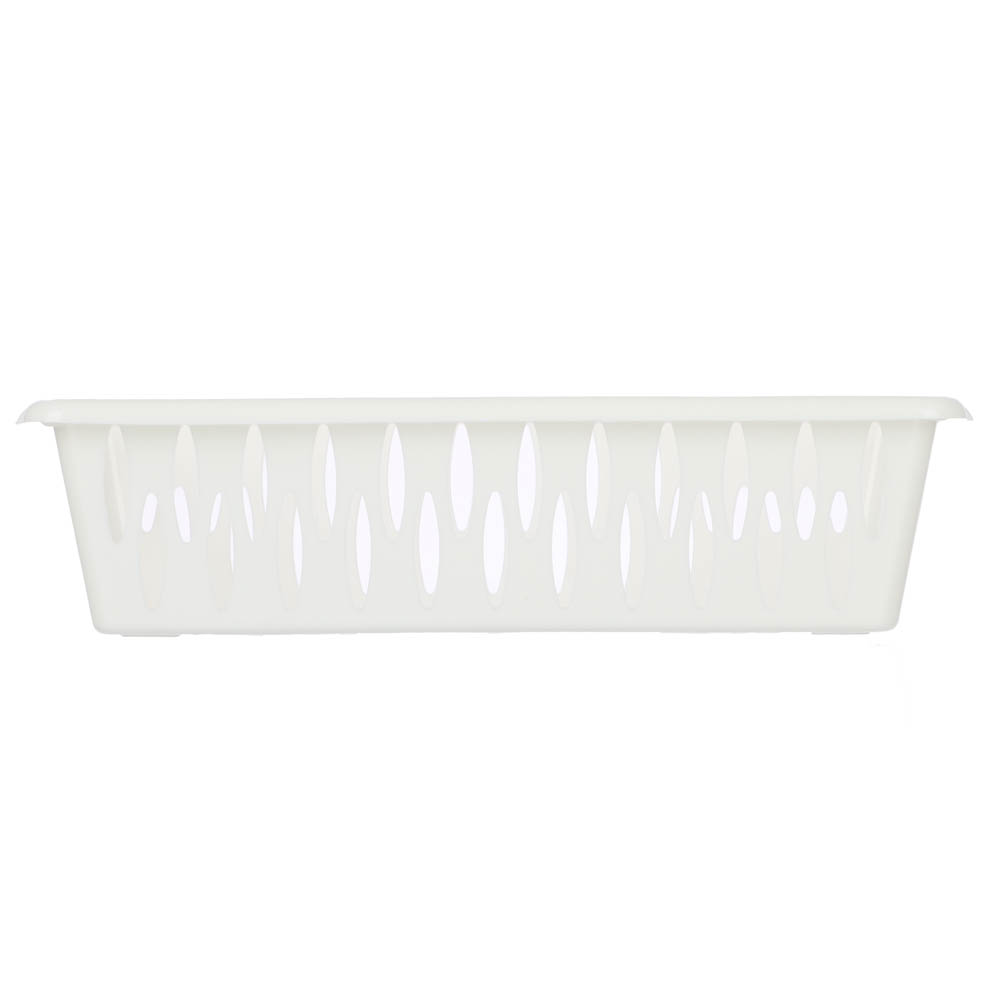 Корзинка для хранения Keeplex Light XS 19,5х10х5см, пластик, белое облако