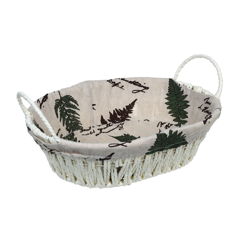 Корзинка плетенная VETTA "Амелия" 27х20х8см, 2 дизайна