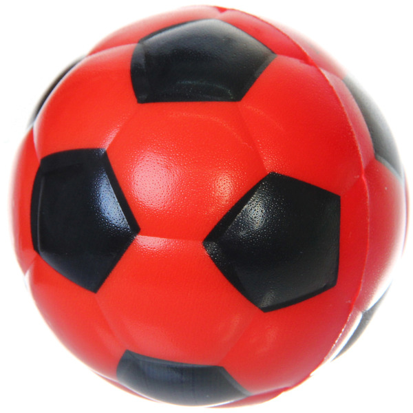 Мяч  6,3 см "Футбол" (антистресс), микс СТИКЕР НА ВЛОЖЕНИЕ