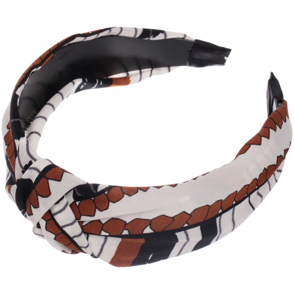 Ободок для волос "Krasotka - Chloe", ширина 4см, микс 3 цвета