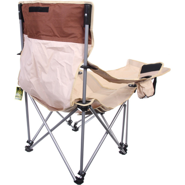 Кресло складное 2 в 1 до 100 кг DC-8077, 83*55/110*85 см, цвет: бежевый, Турист Мастер