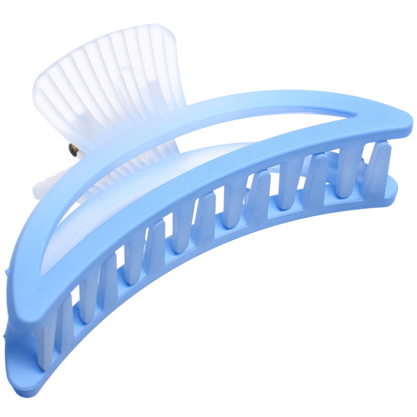 Заколка-краб для волос "Мон Ляруш", классика, микс 6 цветов, 9,5см (Блистер)