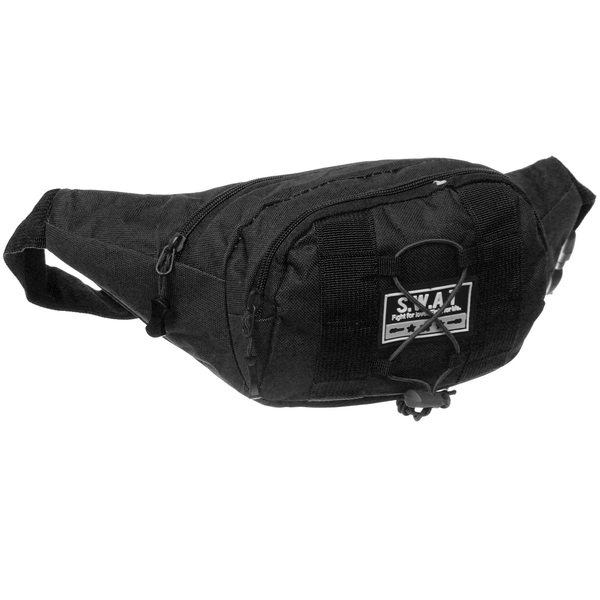 Сумка на пояс "Sport leader - Viking", три кармана, цвет черный, 32*16*6см