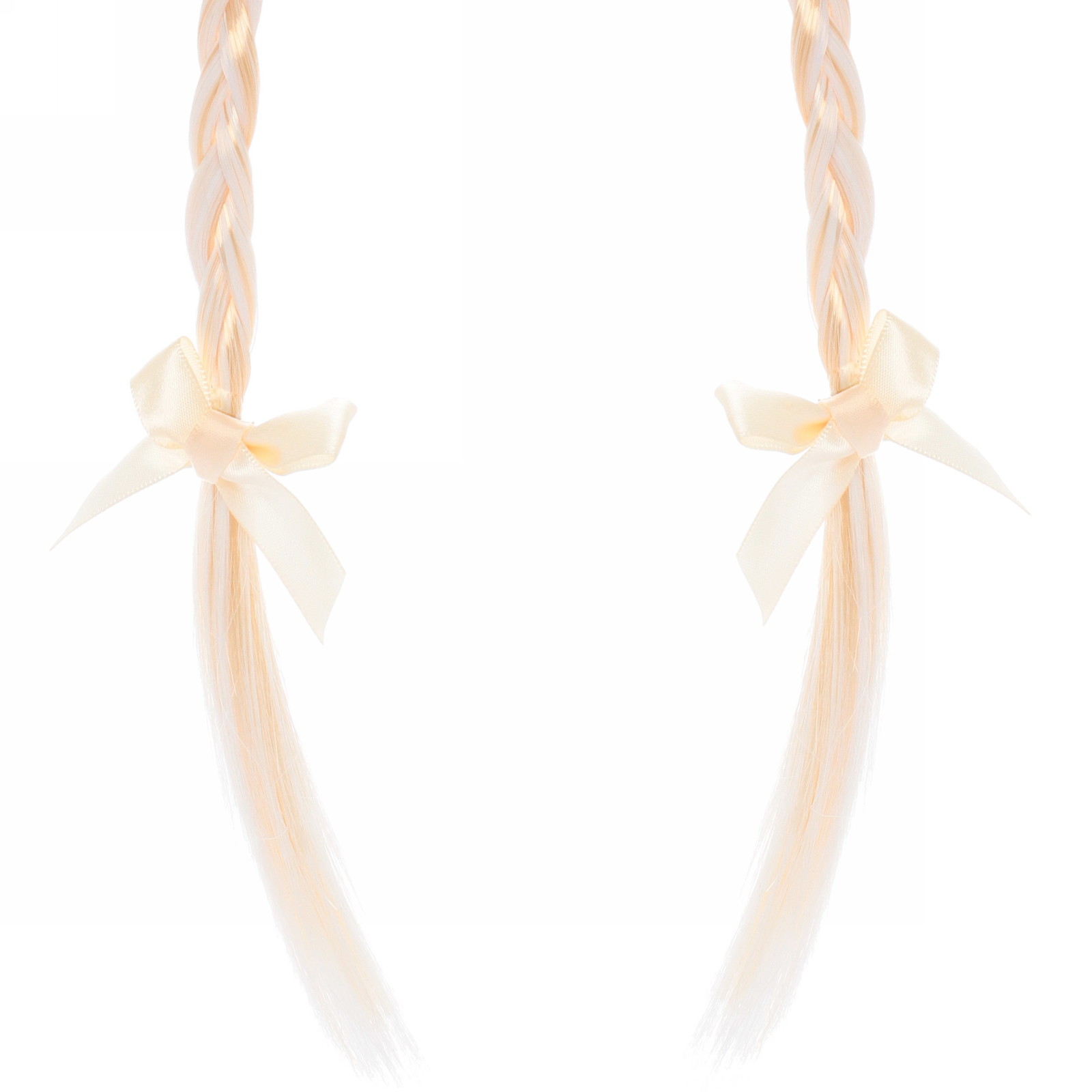 Ободок карнавальный с косами "Королева цветов" 46 см, микс