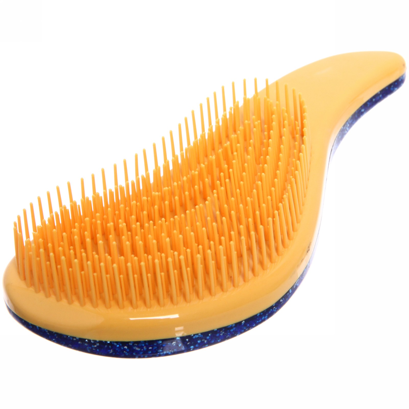 Расческа массажная "Компактная-блекс", цвет синий, 19см (в коробке)