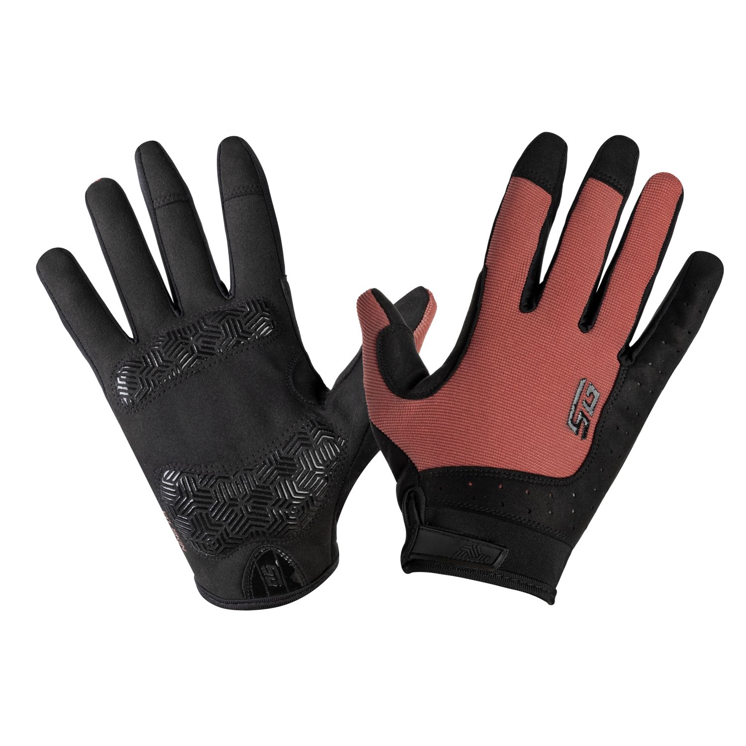Перчатки полноразмерные STG Fit Skin, размер M, красный с черным