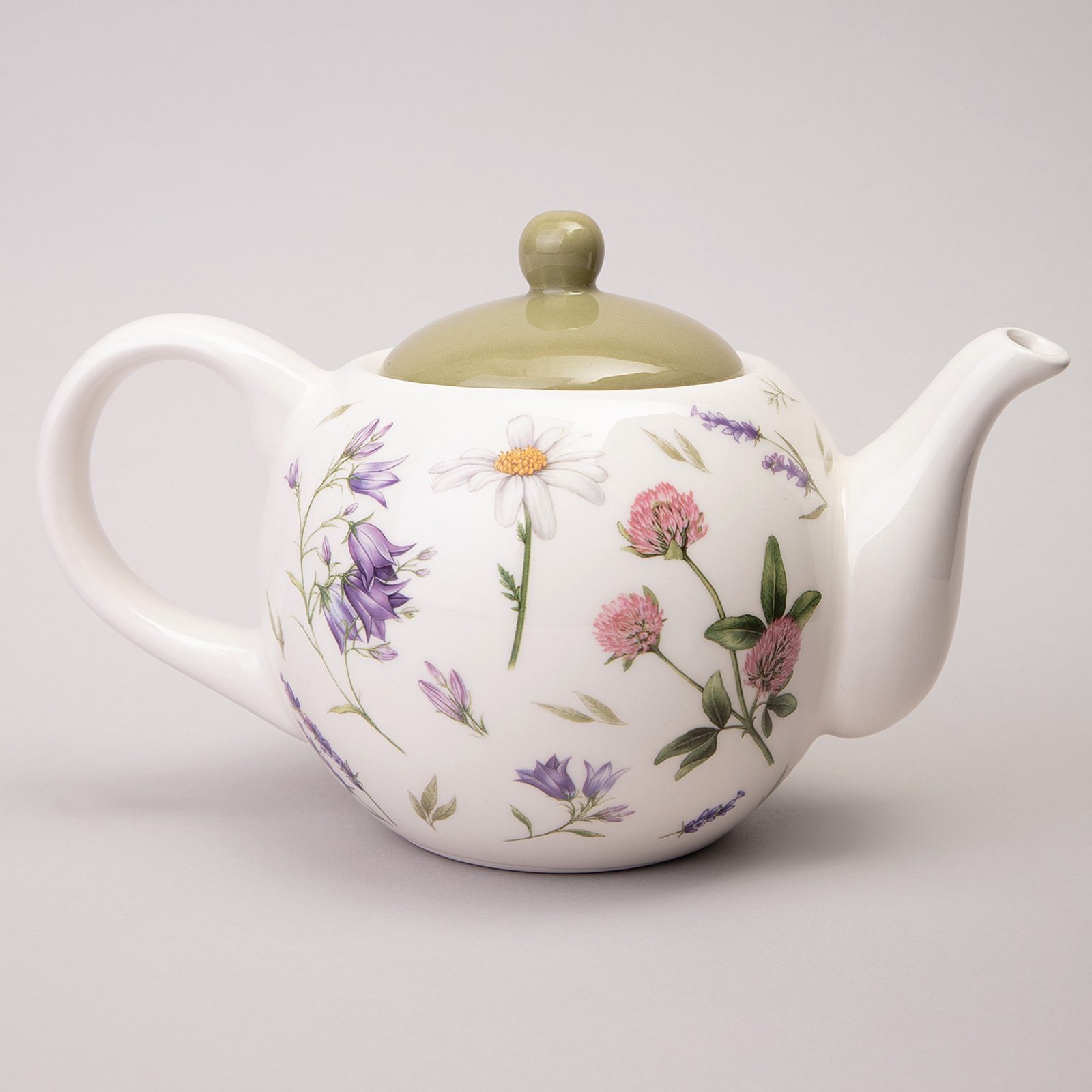 ЧАЙНИК AGNESS, FLOWER STORY, 22, 5*13*14, 5 СМ 900 МЛ, КОР=12ШТ.