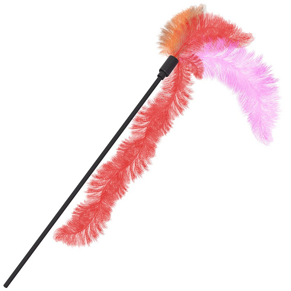 Игрушка-дразнилка "Пушок". Длина 45 см. 4 цв. 