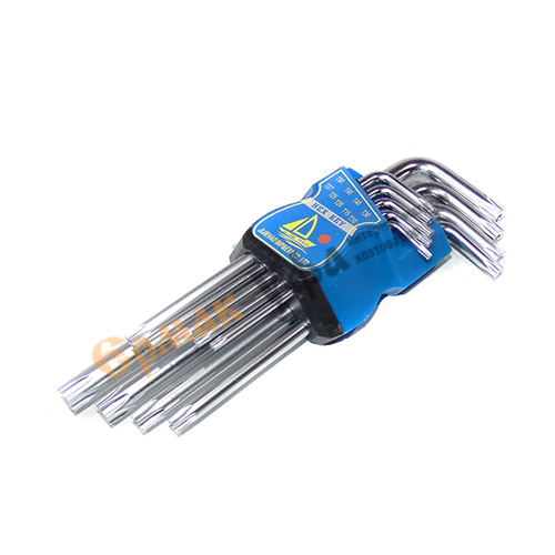 Н-р ключей TORX 9пр (75х3мм-170х9мм) (HG-208) /1/60