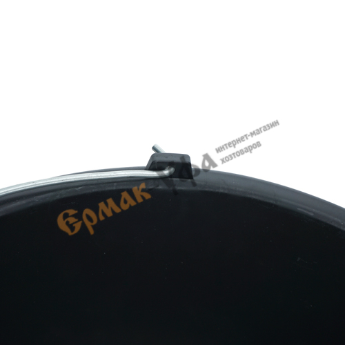 Ведро строительное круглое 20л черное, 5/1