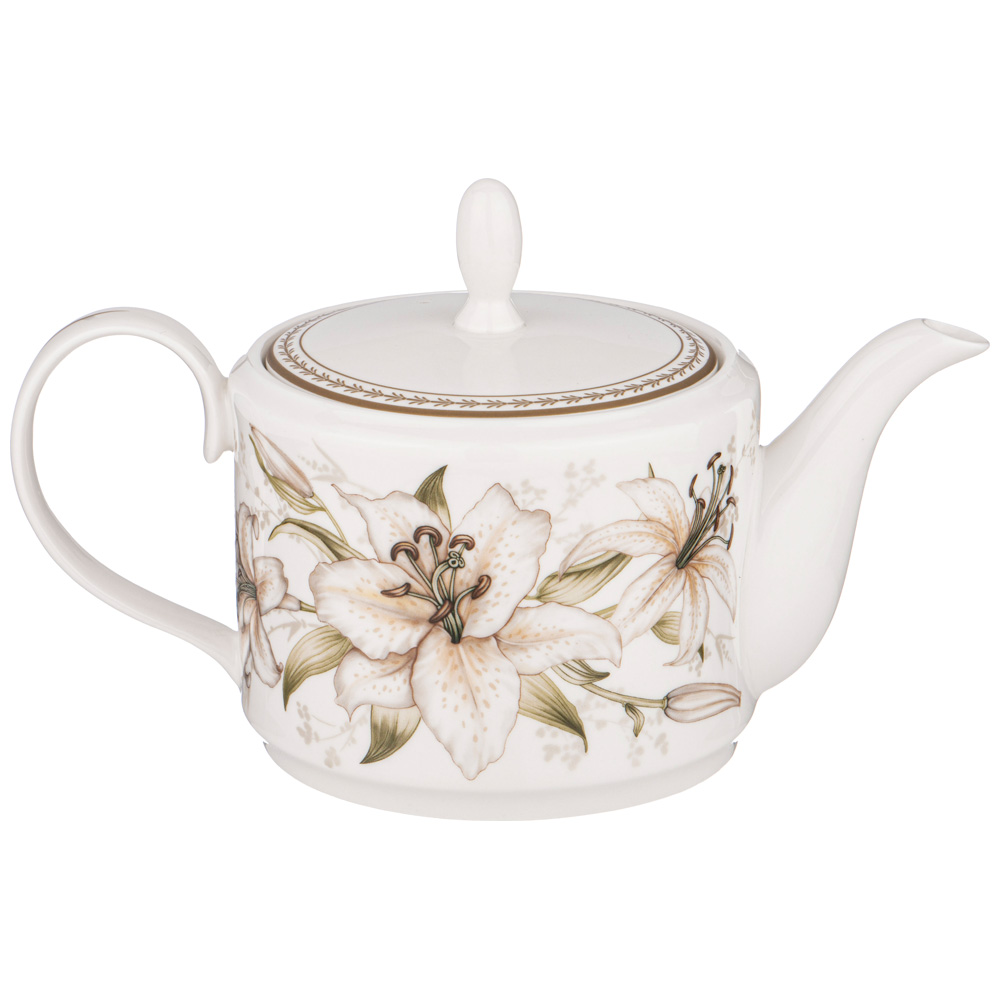 ЧАЙНЫЙ СЕРВИЗ LEFARD, LILIES, НА 6 ПЕР. 14 ПР., КОР=4НАБ.